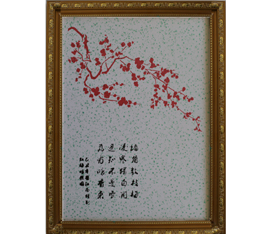 啄木鸟3D彩粒漆-印花系列
