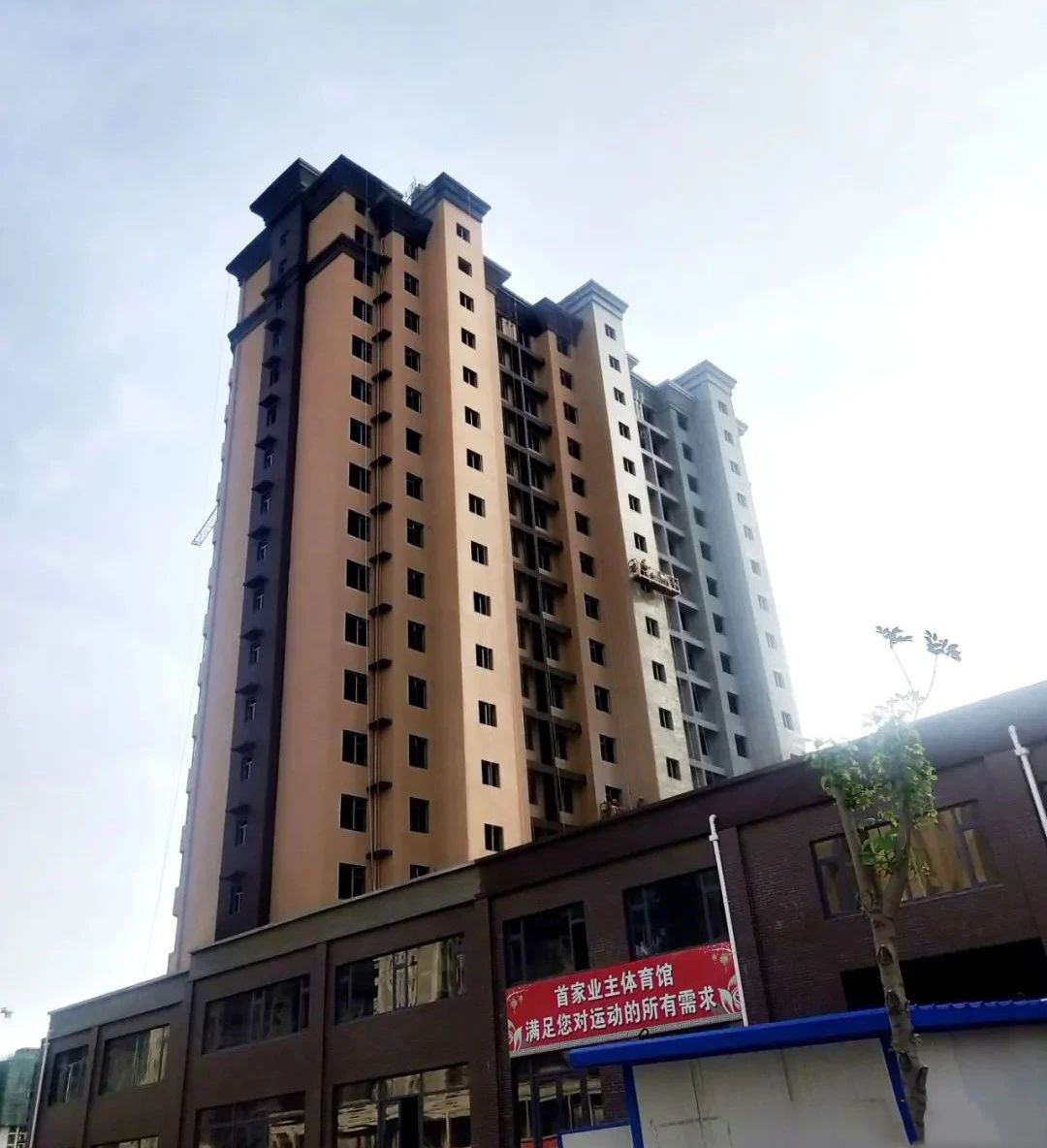 啄木鸟专利产品“硬彩石”靓扮辽宁三强花园豪宅--裕隆苑