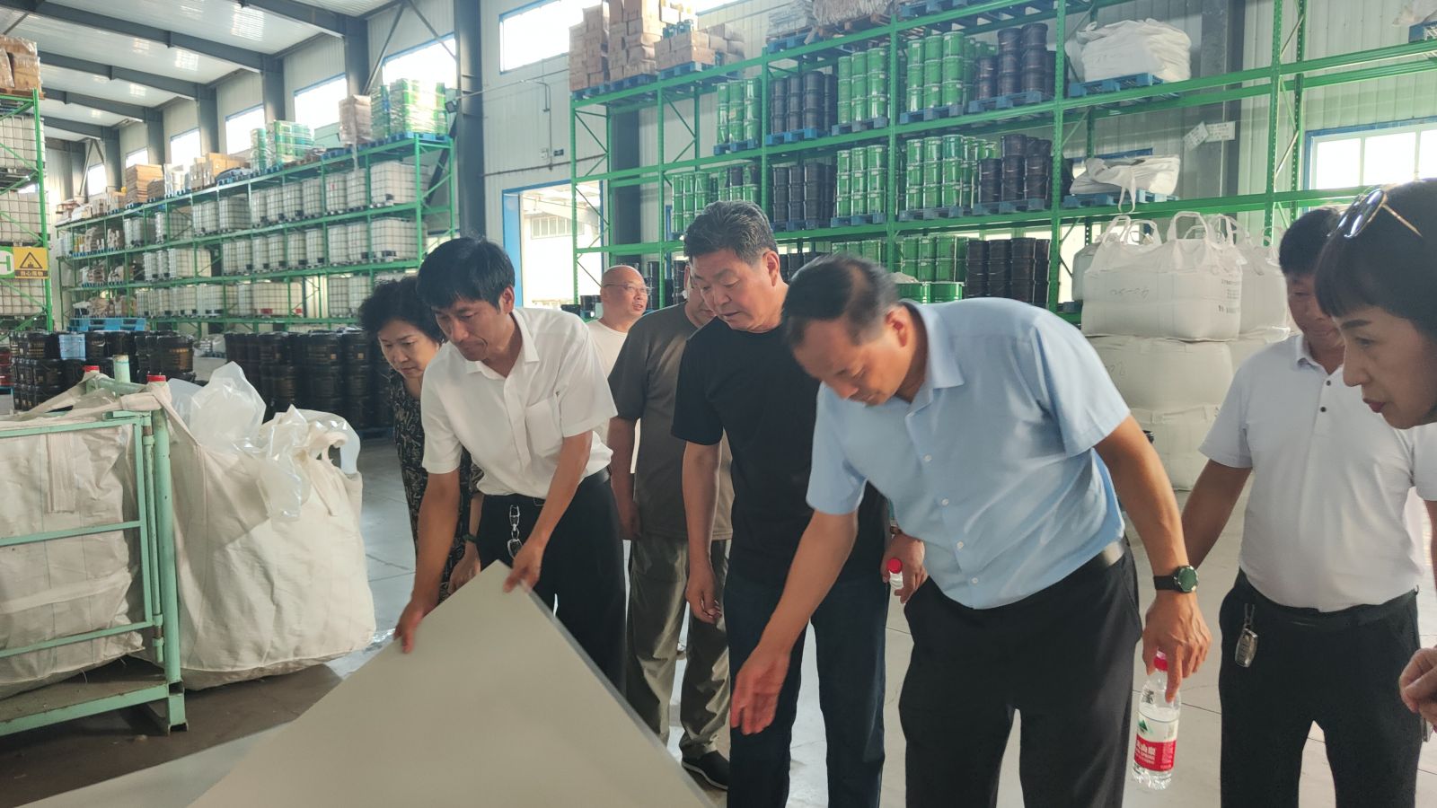 多商会到访啄木鸟漆业集团——互学互鉴 共促发展